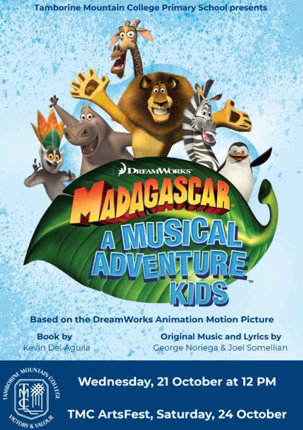 TMC Primary School Presents: Madagascar – A Musical Adventure Kids!