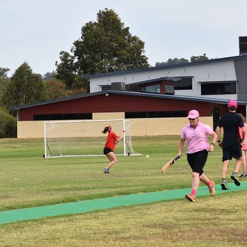 Vlc Dropped Catch Extends The Batting For Ms Trish Wild And Head Of Secondary Tim Hartwich