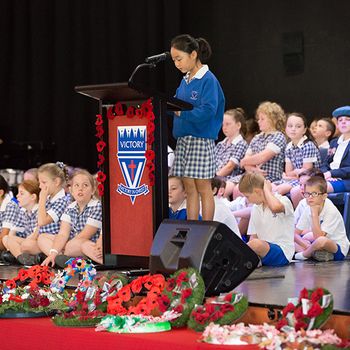 Anzac Day Service Yr 3 9A