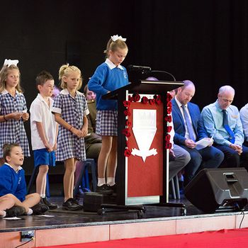 Anzac Day Service Yr 3 11