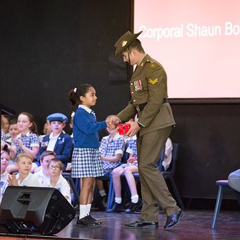 Anzac Day Service Yr 3 14