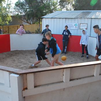 07 Yr 8 Camp Gaga Pit