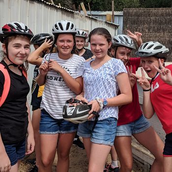 14 Yr 8 Camp Bike Riding