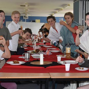 Yr 8 Medieval Day Boys Feast