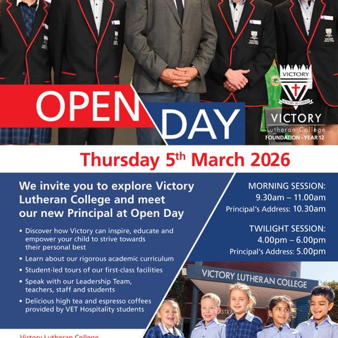 2026 Open Day FP INVITATION A4