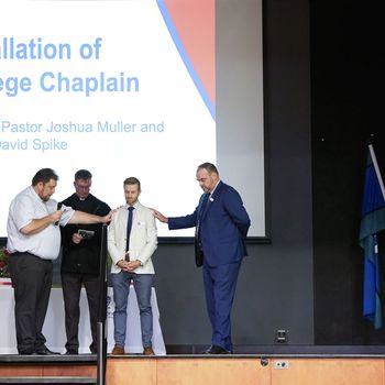 T1 Opening Service Installation College Chaplain