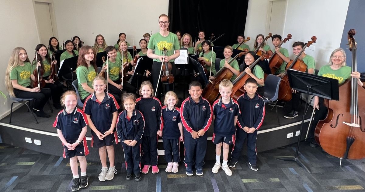 Pacific Union College (PUC) Elementary String Ensemble Visits Primary