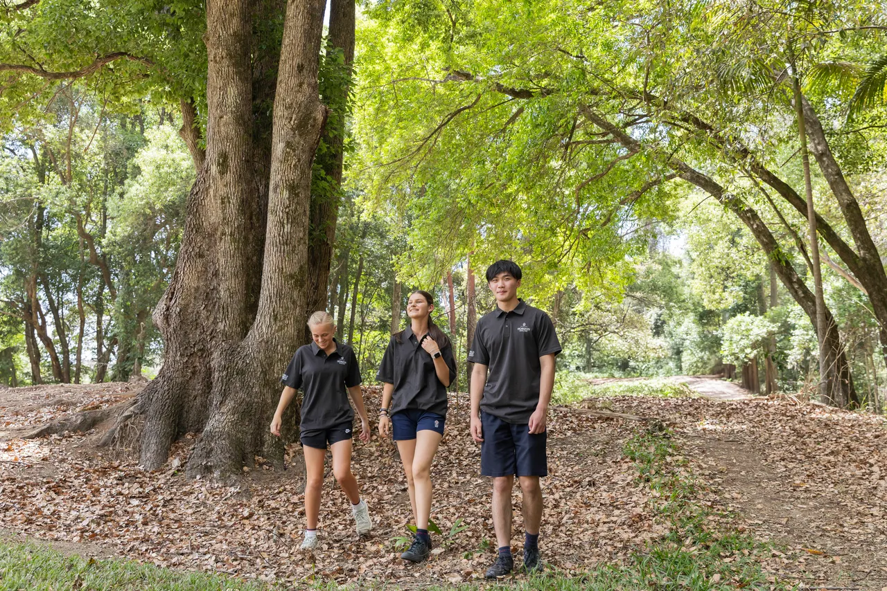 Student in rural Australia completing lessons through a flexible online learning platform.