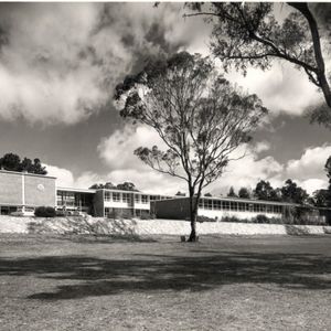 Front of Senior School in 1971