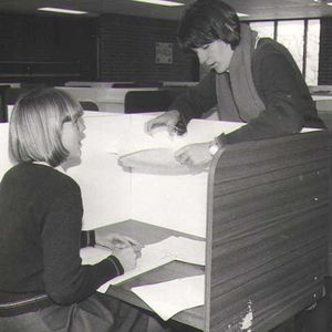 1981 Library carrel
