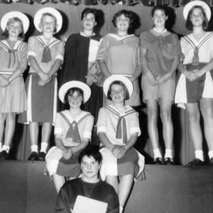 1988 rehearsal for the School's production of Sound of Music