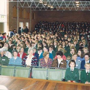 1990 Founders' Day service in the Assembly Hall