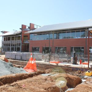 New B Block classrooms nearing completion in 2010