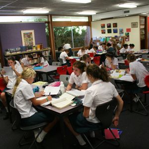 Seniors in the Library in 2010