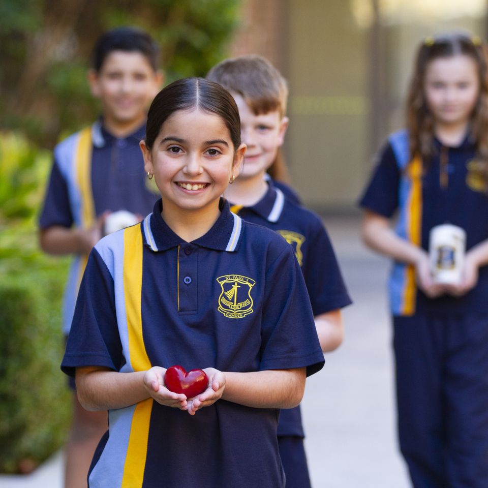 Primary school students.