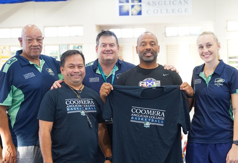 Basketball event for visitors