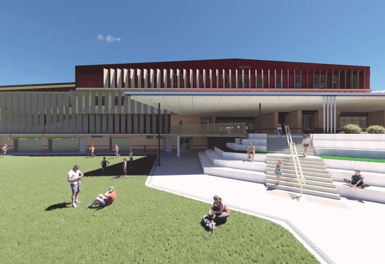 Stage 2 Playground, field and building works at the College