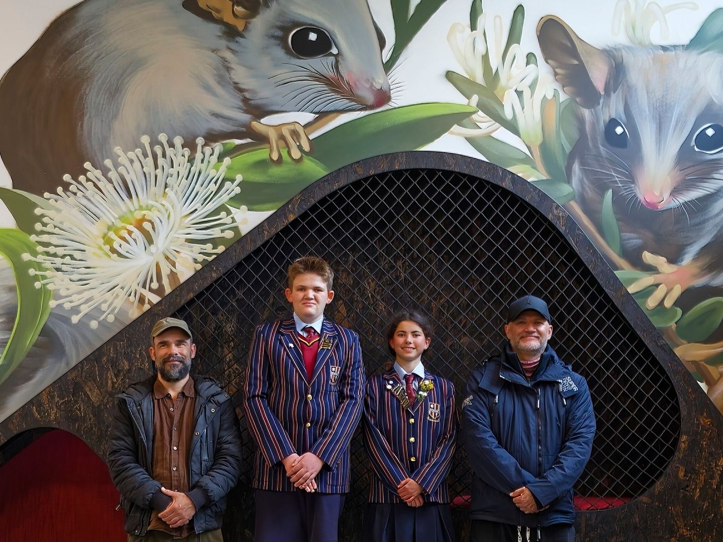 Installation of The 'pulana' Precinct Murals