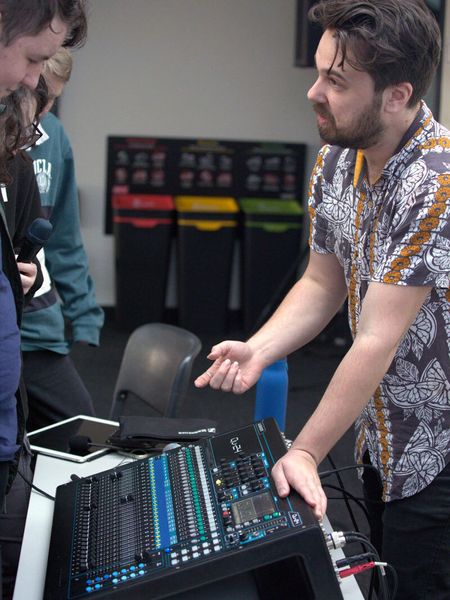 Amped Music Conference Eltham College  engineer