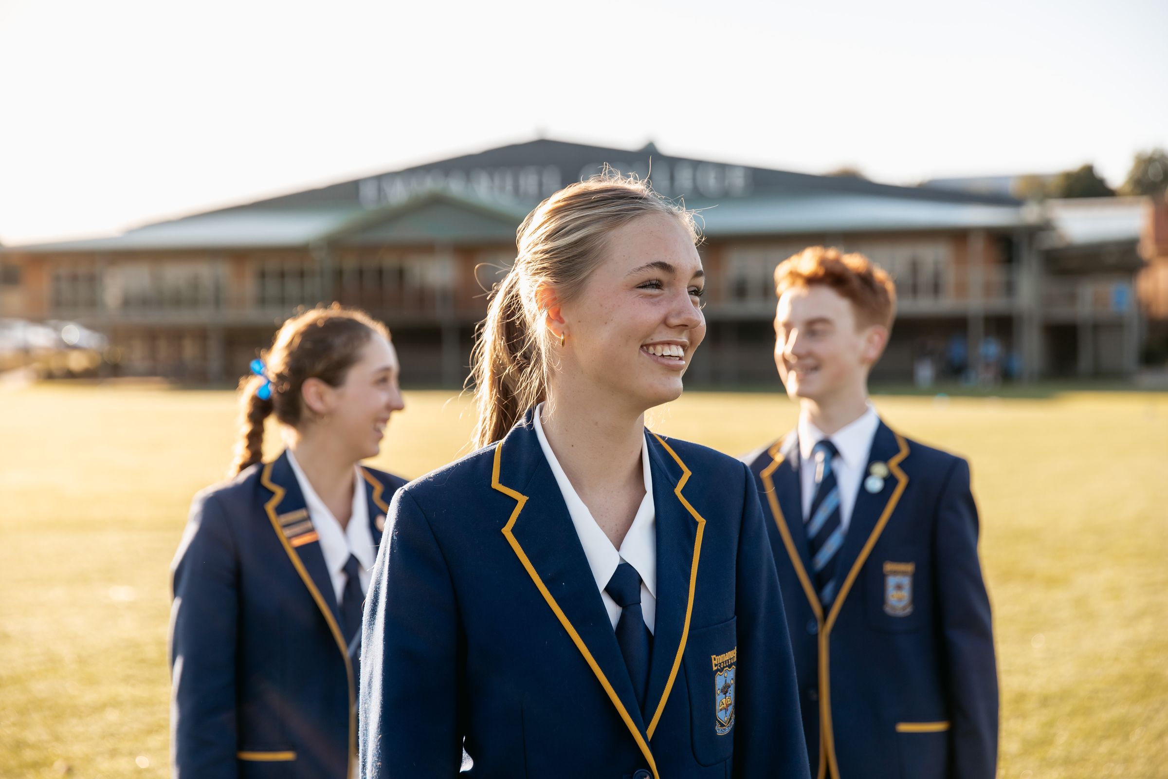 Students on Field