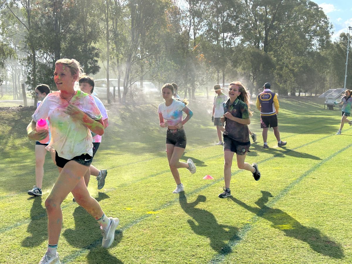 Relay For Life Colour Run Faith Lutheran College Plainland