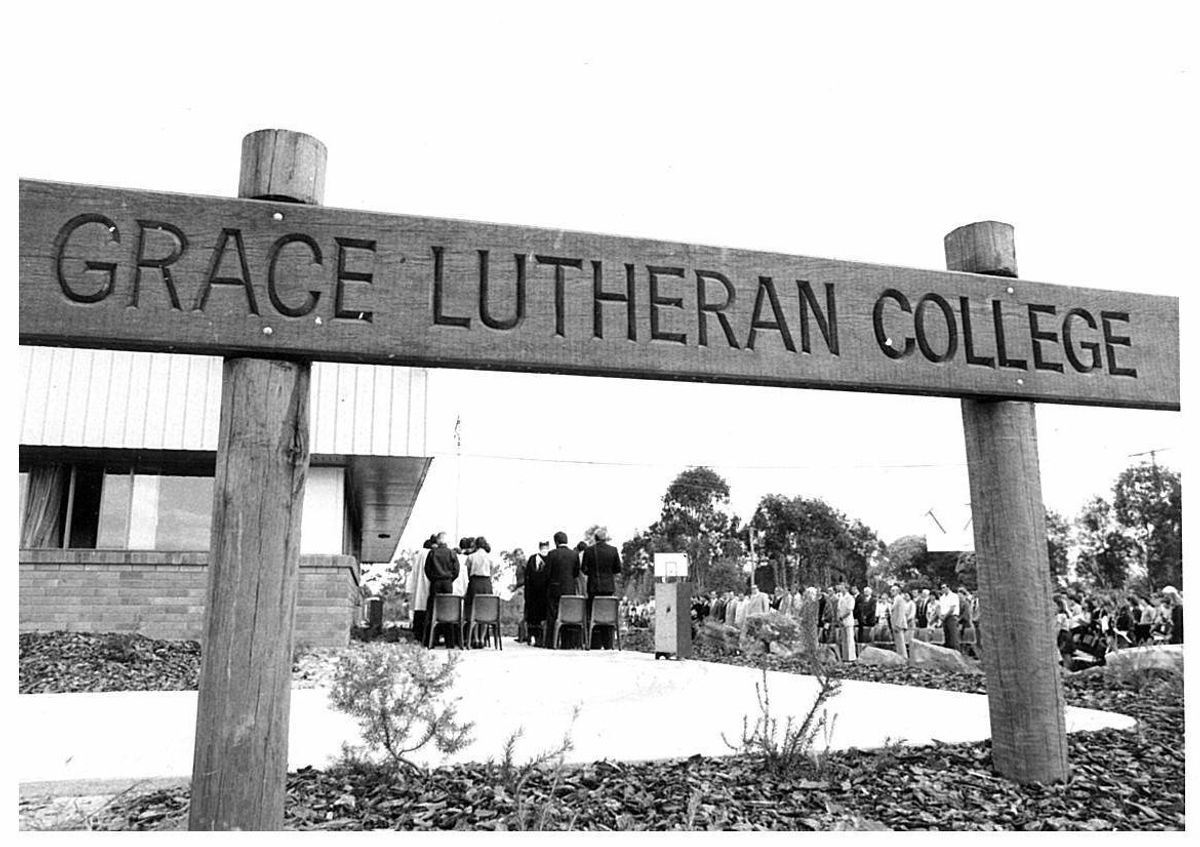 History of Grace Lutheran College | Grace Lutheran College