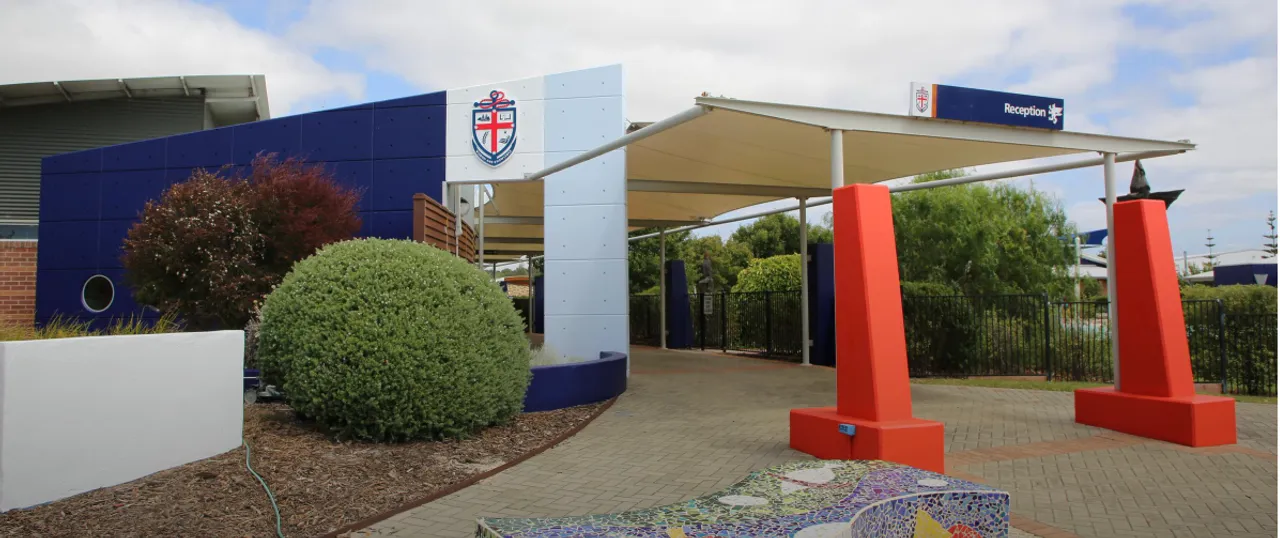 School main entrance