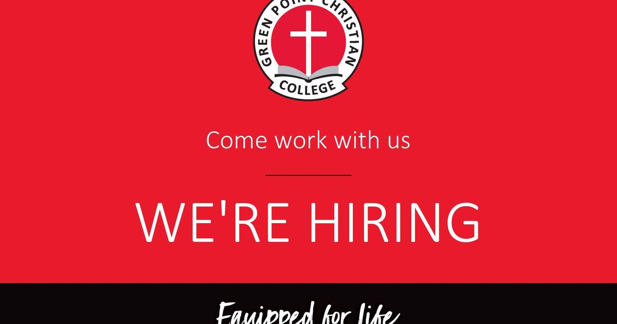Employment Opportunities Green Point Christian College