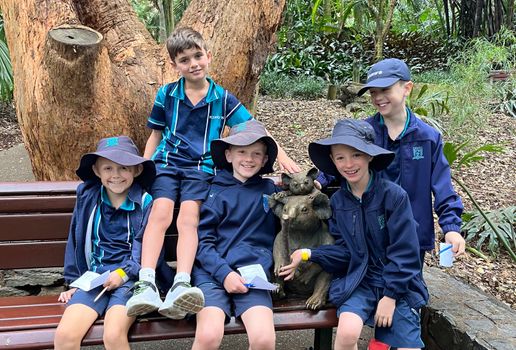 Year 3 Students at Brisbane Botanic Garden 2