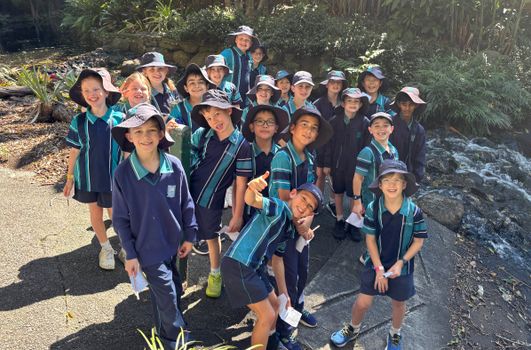 Year 3 Students at Brisbane Botanic Garden 1