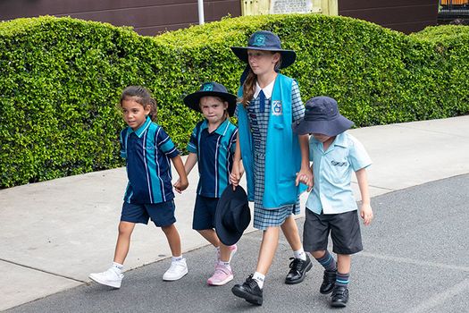 Peace Keeper Girl Hold Hands Small Group