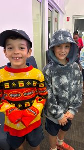 LV ugly sweater day june IMG 3187