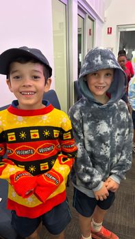 LV ugly sweater day june IMG 3187