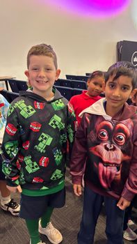 LV ugly sweater day june IMG 3188