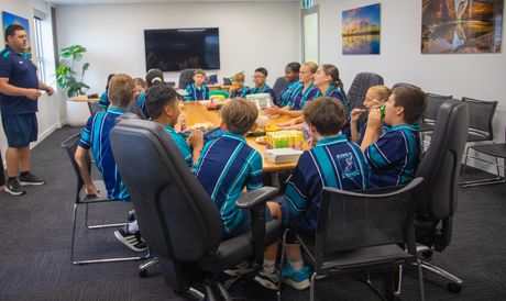 Leaders morning tea February 2034