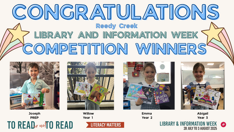 Library and Information week winners RC Jnr