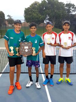 Middle School Boys Tennis Winners
