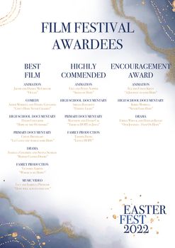 A3 Film Awardees Easter Fest 1