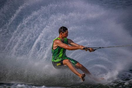 Toby Skiing