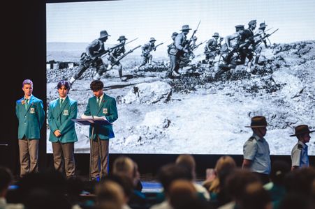 PM ANZAC Service 1214