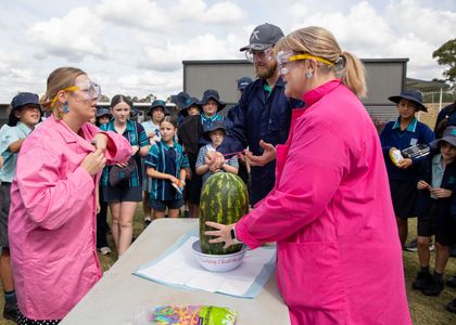 Watermelon explosion 4414