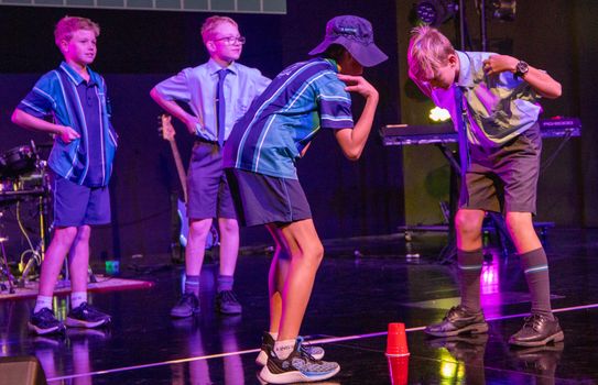 Year 7 chapel with pimpama may 0506