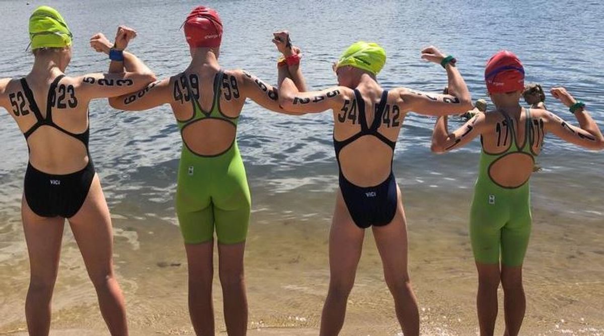 2022 Brisbane Open Water Championships Moreton Bay Swimming