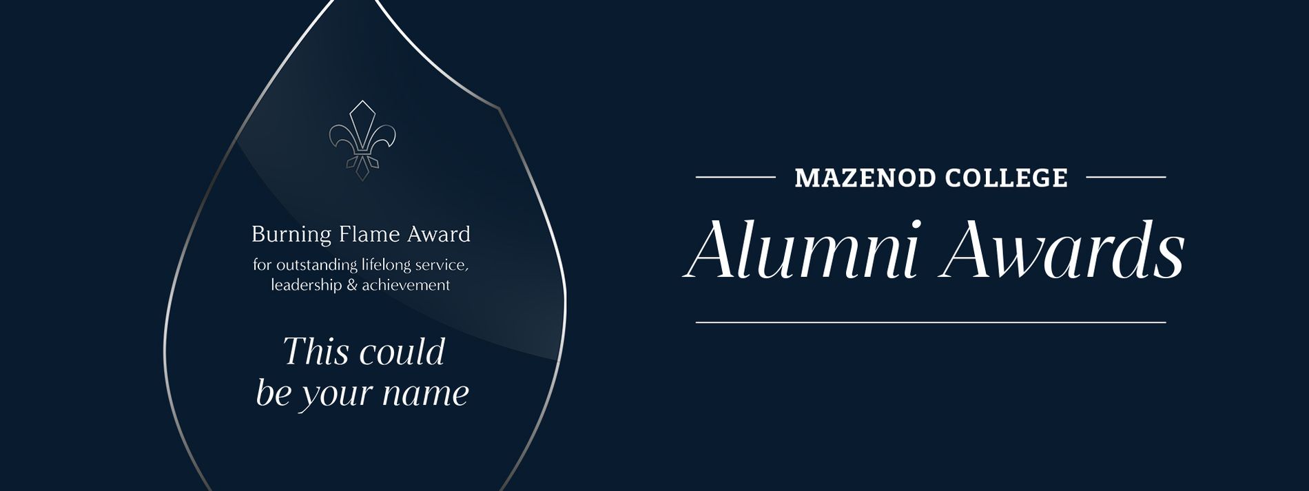Alumni Awards Web Banner