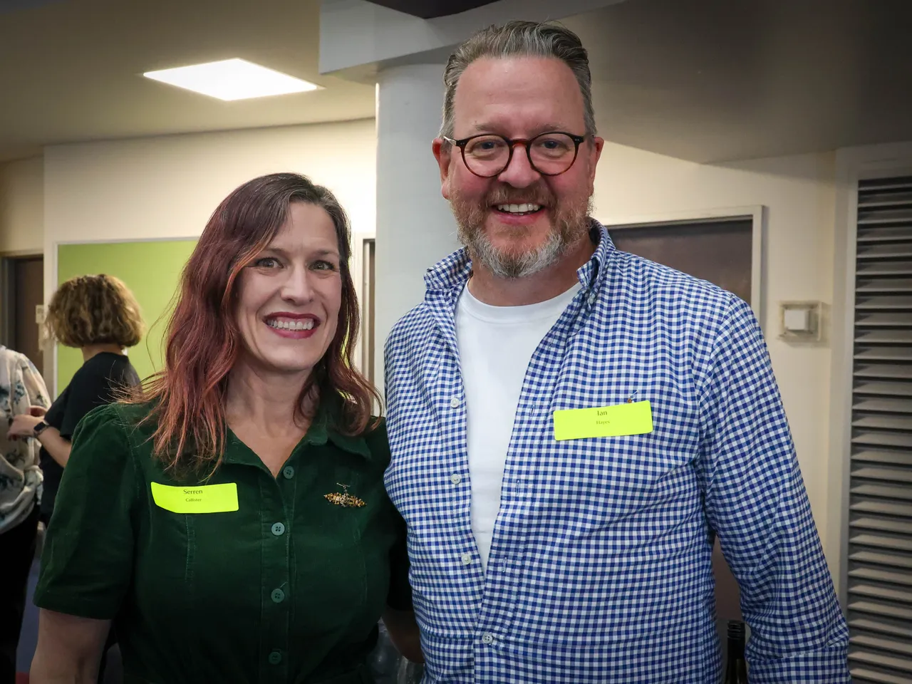 Overnewton Community Engagement Program parent volunteers celebrating at the inaugural Volunteer Appreciation Event held at Yirramboi Campus in Keilor.