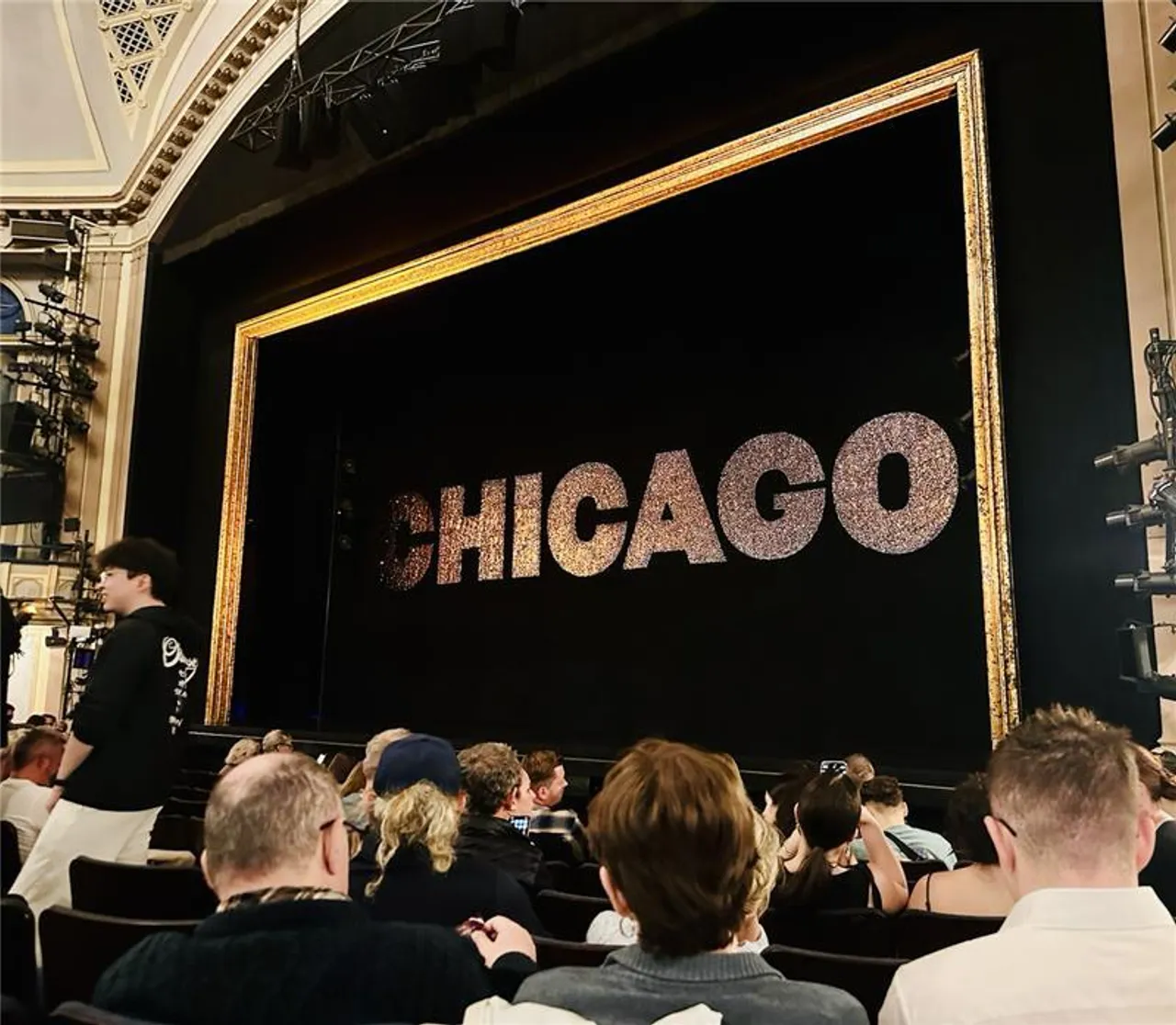 Broadway show performance, highlighting the cultural experiences available to Overnewton students during the USA tour.