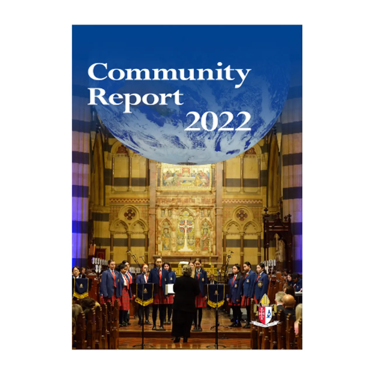 Cover image of Overnewton's 2022 Community Report.