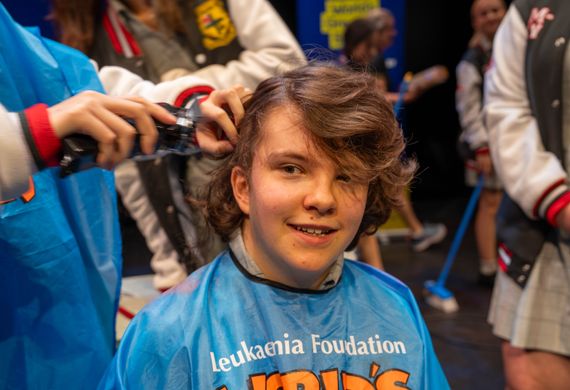 Penrhos College Captain partakes in the World's Greatest Shave