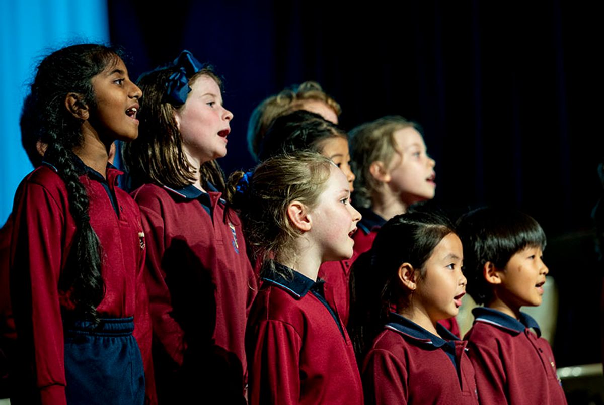 Winter Concert performers