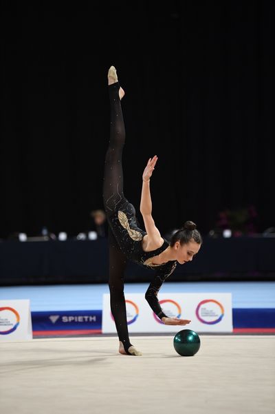 Rhythmic gymnast, Tahlya Smith, Year 12